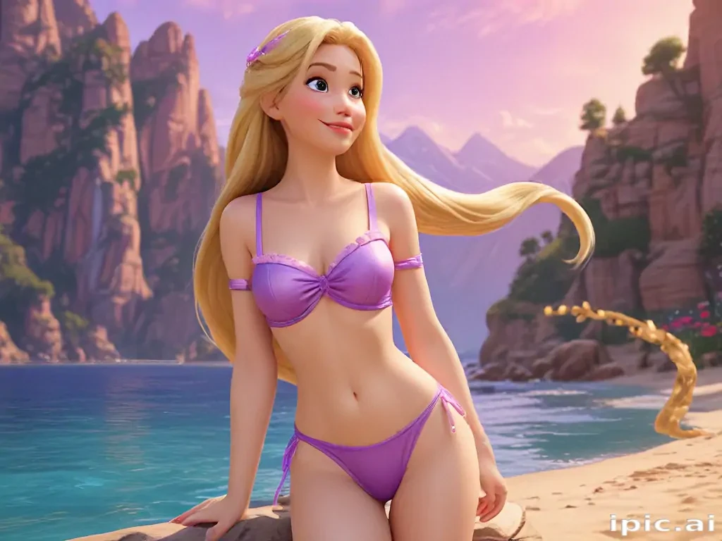 rapunzel bikini