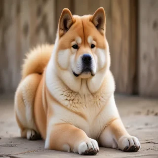 akita chow dog breed