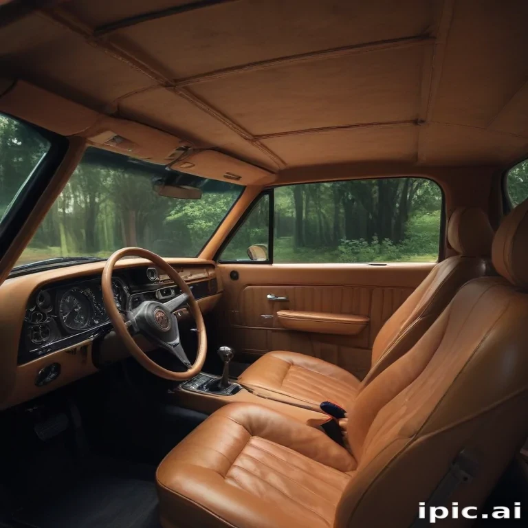 inside car background