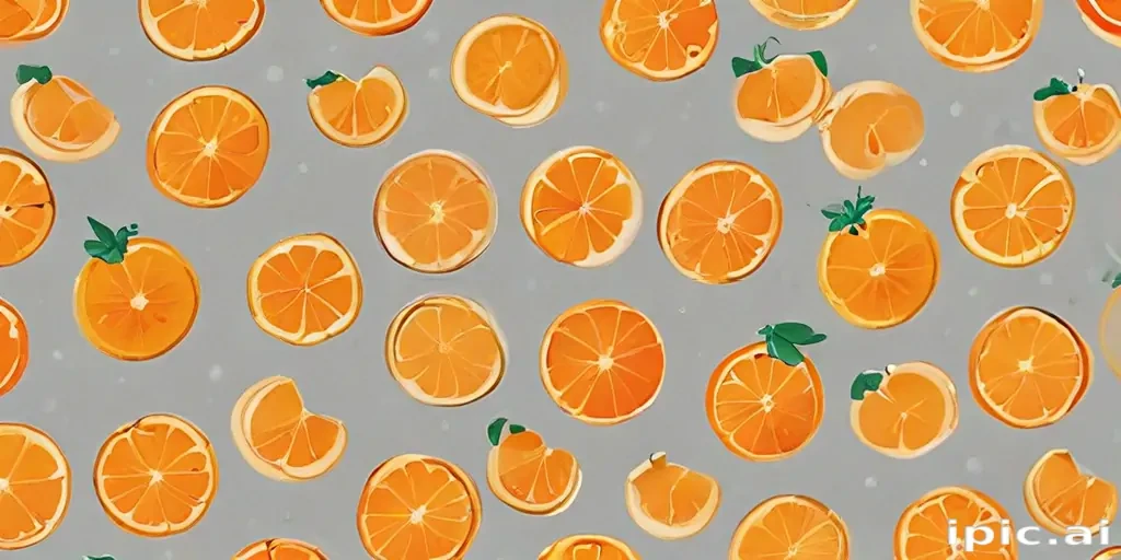 cute orange background