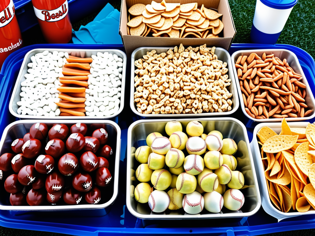 snacks for a baseball game