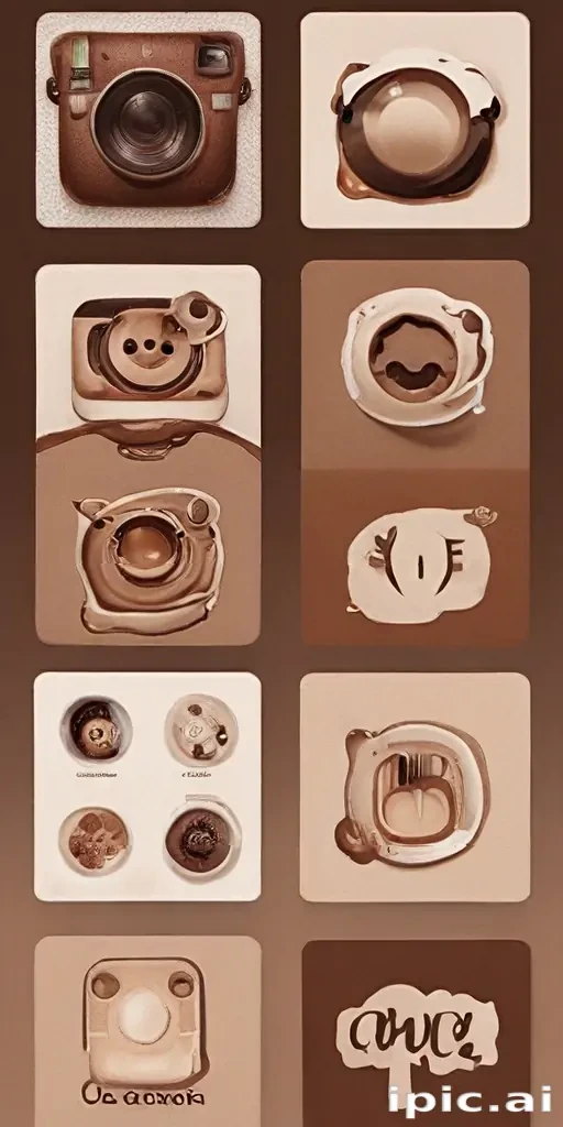 aesthetics brown instagram highlight icons