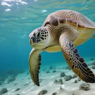 sea turtle desktop background