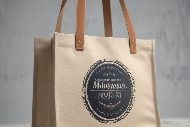 canvas bag mockup