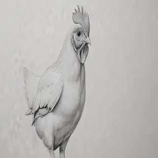 chicken drawing