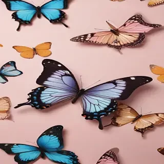 aesthetic wallpaper butterfly
