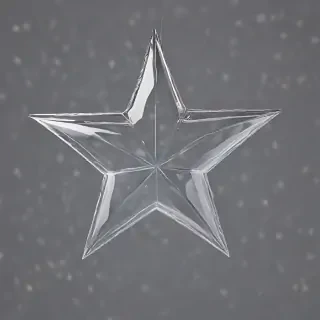 transparent star