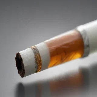 transparent cigarette
