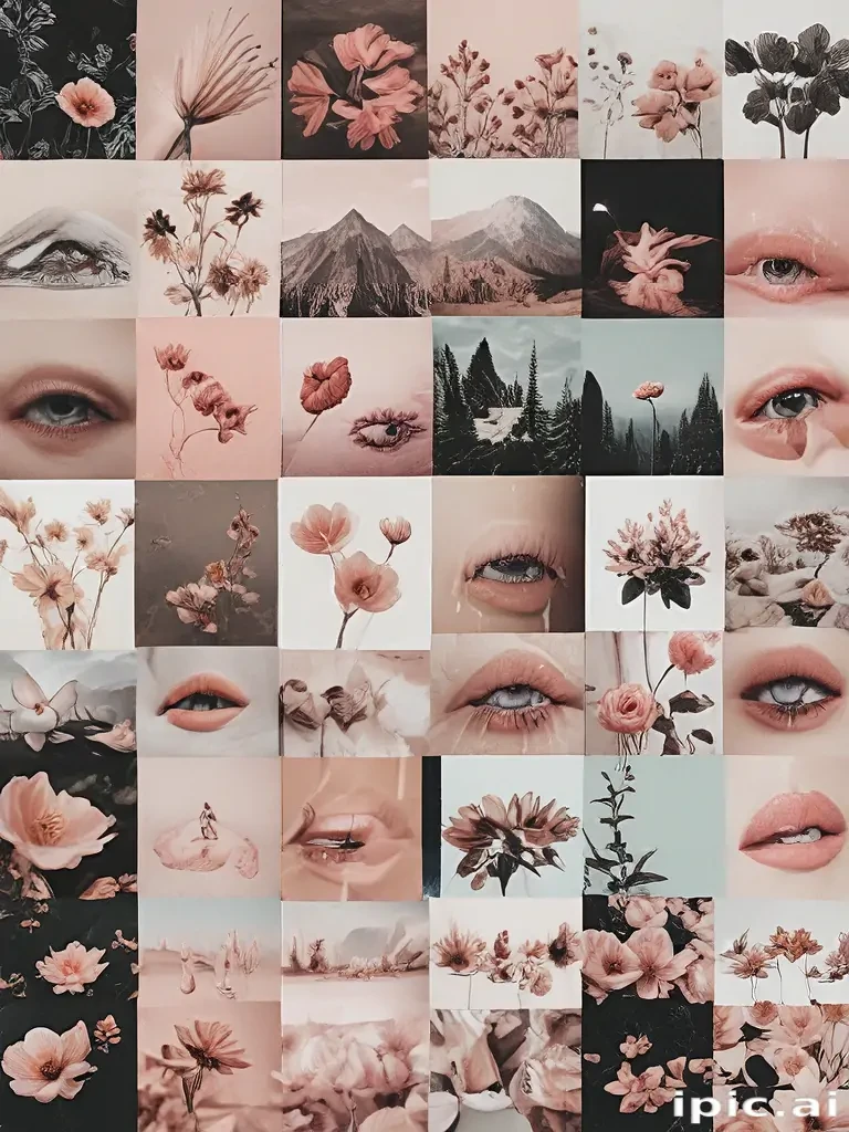 collage wallpapers aesthetic