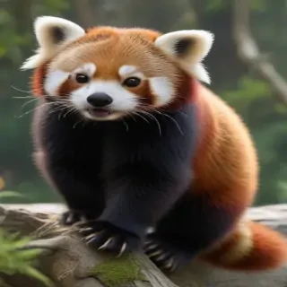 red panda png