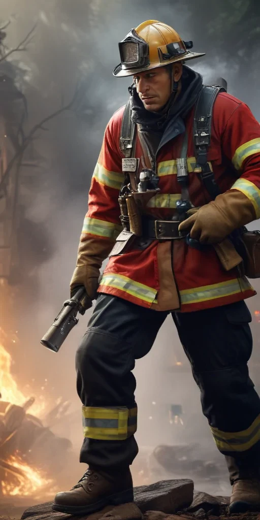 wallpaper fireman