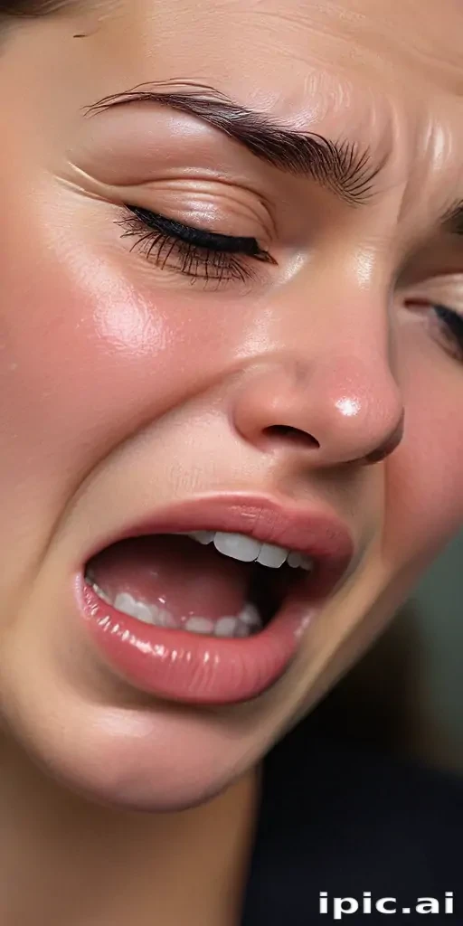 picture of someone crying