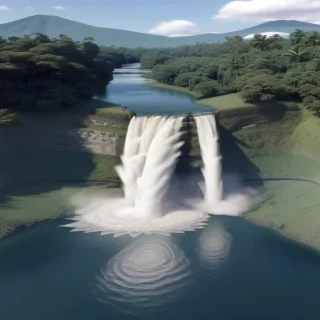 waterfall png