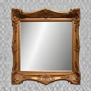 mirror transparent background
