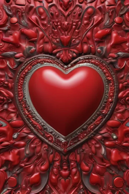 aesthetic heart background