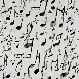 music notes transparent