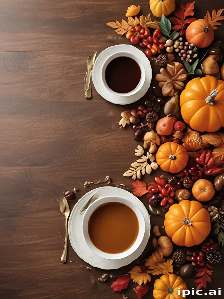 thanksgiving background aesthetic