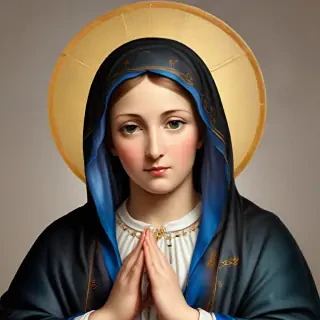 virgin mary clipart