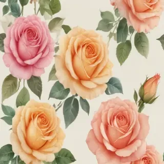 watercolor roses png