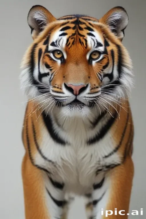 transparent tiger