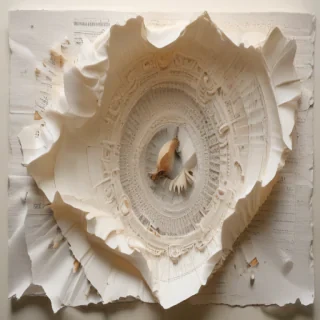 torn paper transparent