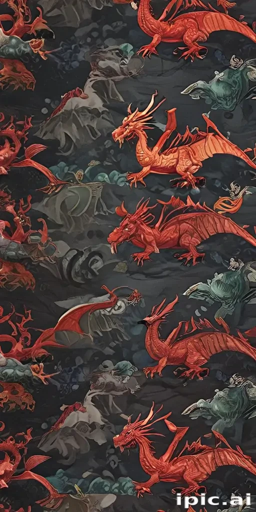 dragons background
