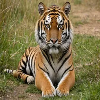 tiger transparent