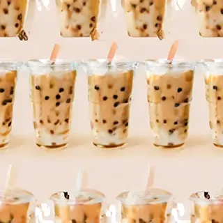 milk tea boba wallpaper