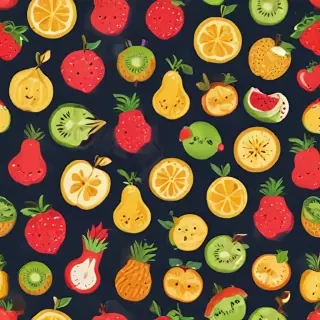 cute fruit backgrounds