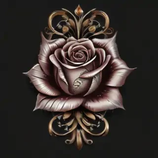 rose tattoo png