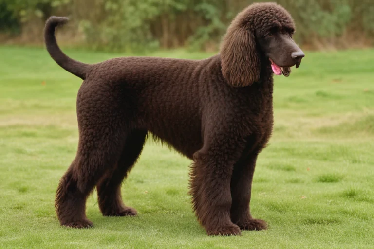 irish water spaniel