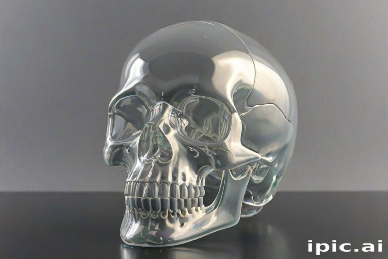 transparent skull