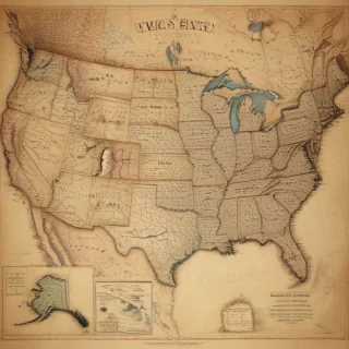map of the us states