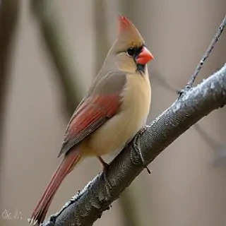 female cardinal