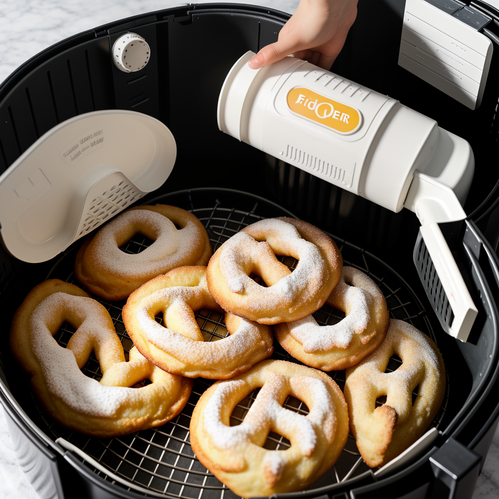 fried dough in air fryer