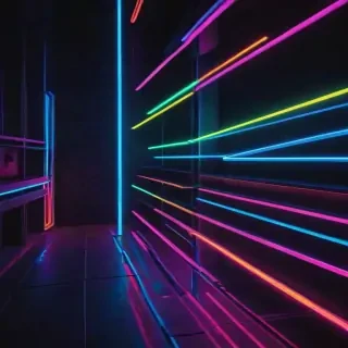 neon wallpaper iphone