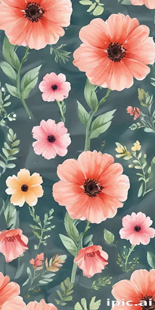 clipart watercolor flowers