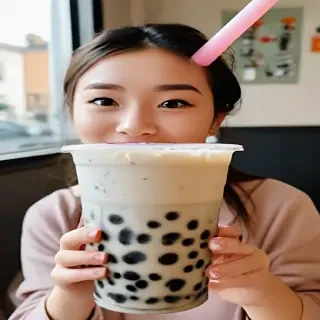 boba tea cute