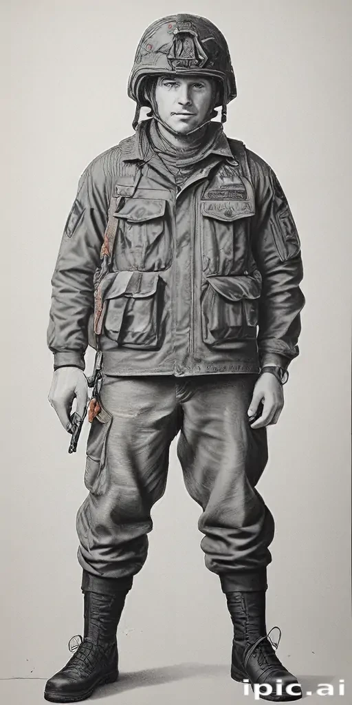 army drawing
