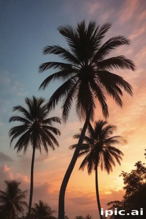 palm trees background