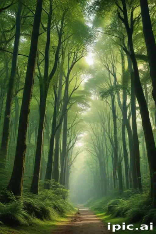 green forest aesthetic