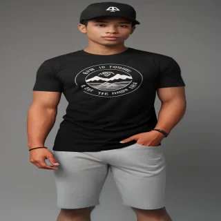 black tee png