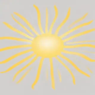 sun clipart transparent