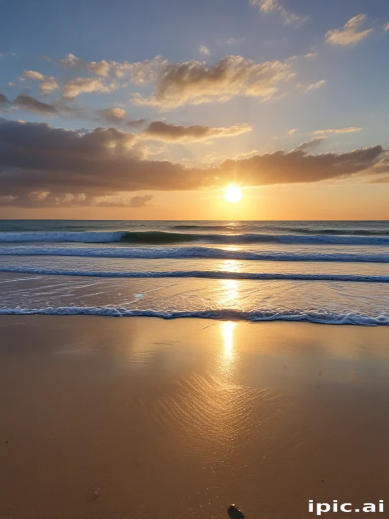 beach iphone