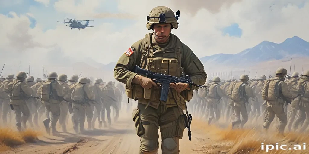 army drawing