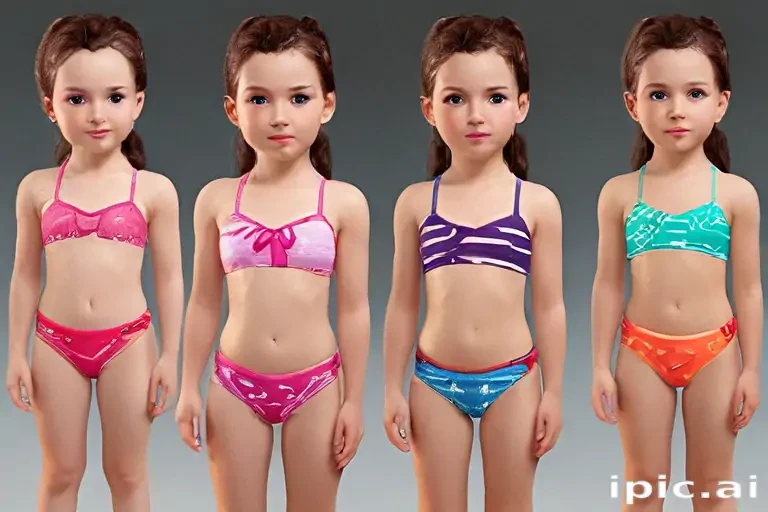 kids bikini ai