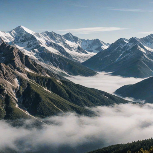 mountains transparent