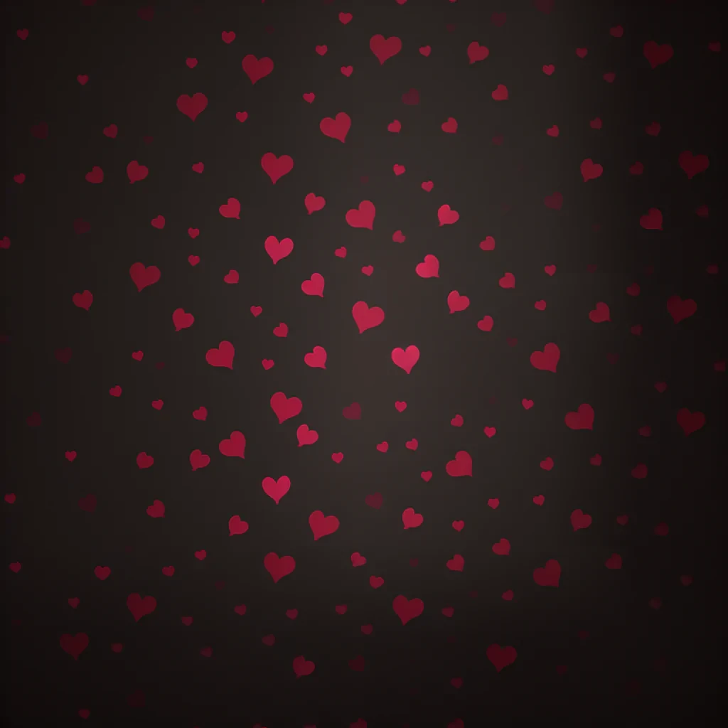 heart wallpaper black