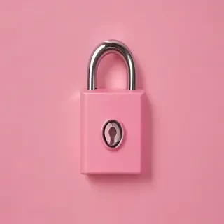 pink lock screen