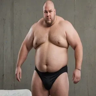 fat man black